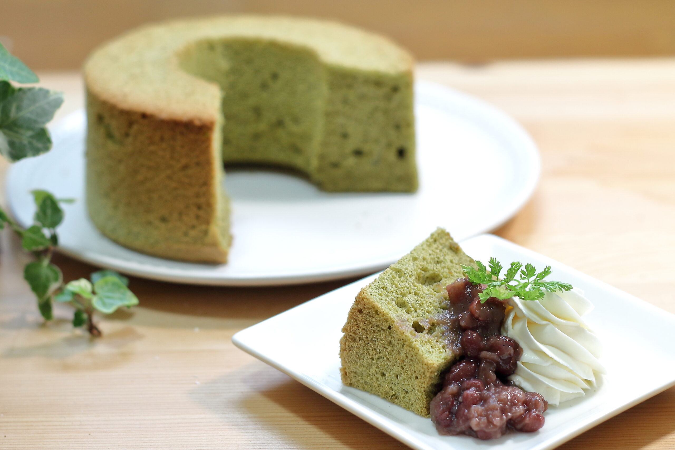 ★抹茶シフォン